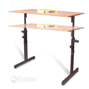 Високий стіл для роботи стоячи і сидячи "Гулівер 70"