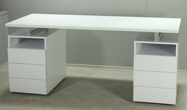 Двотумбовий стіл